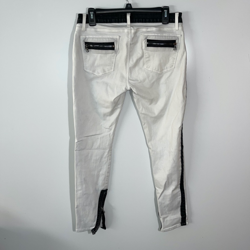 Hudson Chelsea Retreat Colorblock‎ Super Skinny Jeans Size 30 - Picture 10 of 13